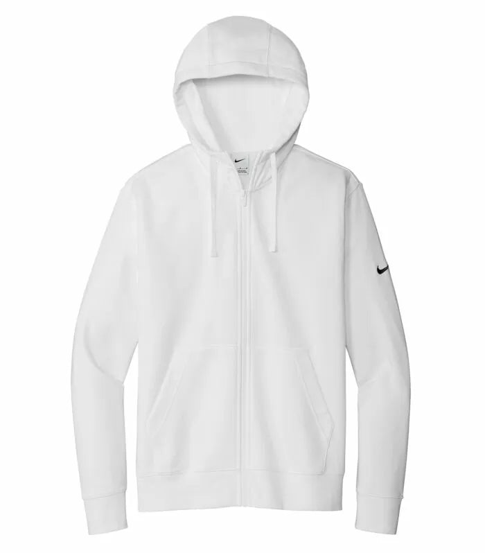 NIKE CLUB FLEECE SLEEVE SWOOSH FULL ZIP HOODIE