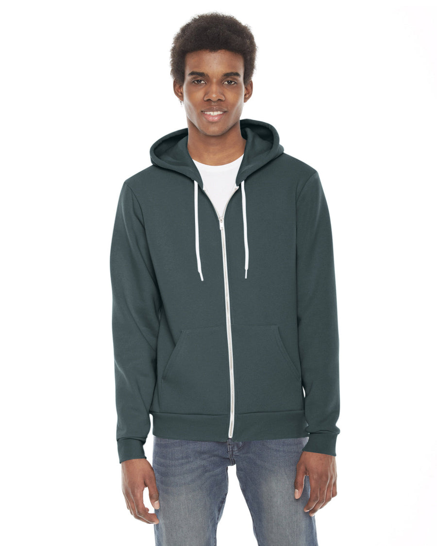 American Apparel Unisex Flex Fleece Zip Hoodie