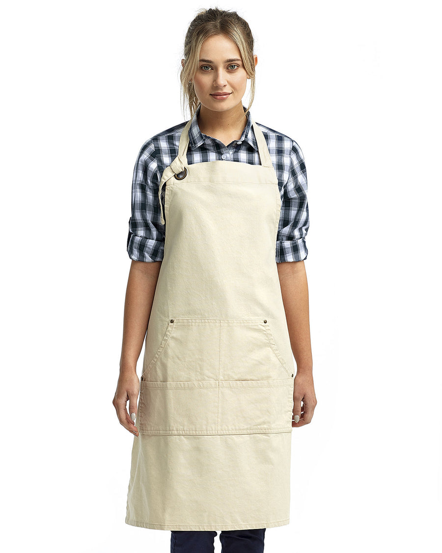 Artisan Collection by Reprime "Calibre" Heavy Cotton Canvas Pocket Apron